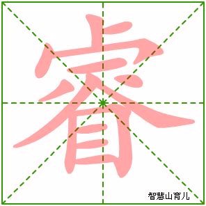 睿筆畫五行|睿字五行屬金，漢字睿筆畫14畫，睿字的拼音ruì，漢字睿的解釋